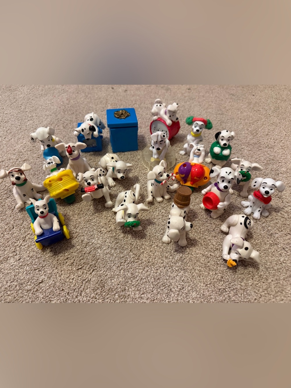 Vintage 101 Dalmatian x Disney Happy Meal toys, set of 21
